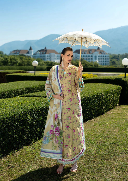 Elaf Premium Printed Lawn 3Pc Suit ✨️